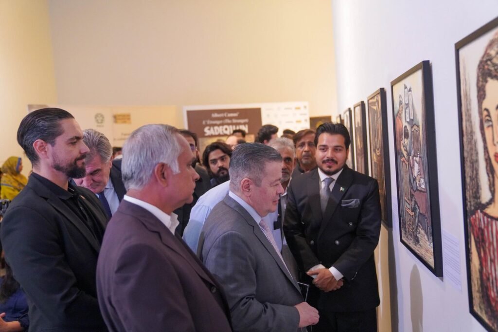 PNCA Launches Sadequain's Collection Inspired By Albert Camus’ The Stranger