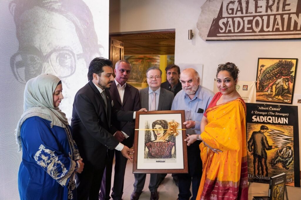 PNCA Launches Sadequain's Collection Inspired By Albert Camus’ The Stranger