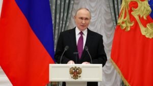 Vladimir Putin, Russia, Sarmat nuclear missile, New START, Europe