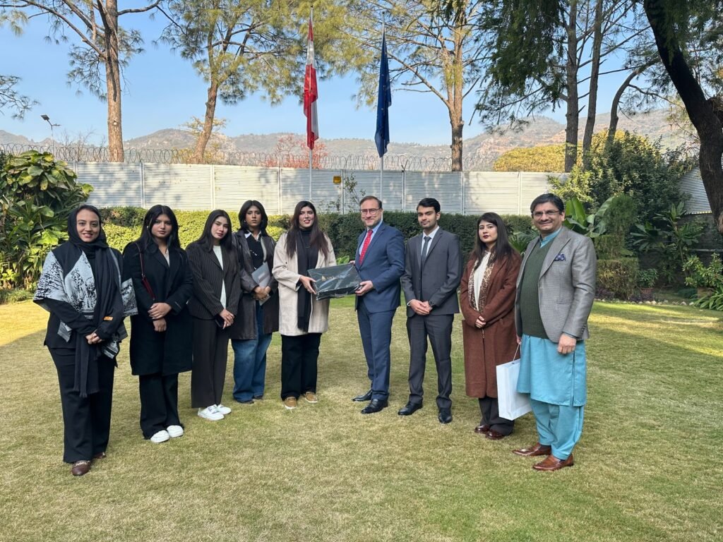 Austrian Ambassador Welcomes IYDS Participants in Inaugural Visit 2 Austrian Ambassador Welcomes IYDS Participants in Inaugural Visit