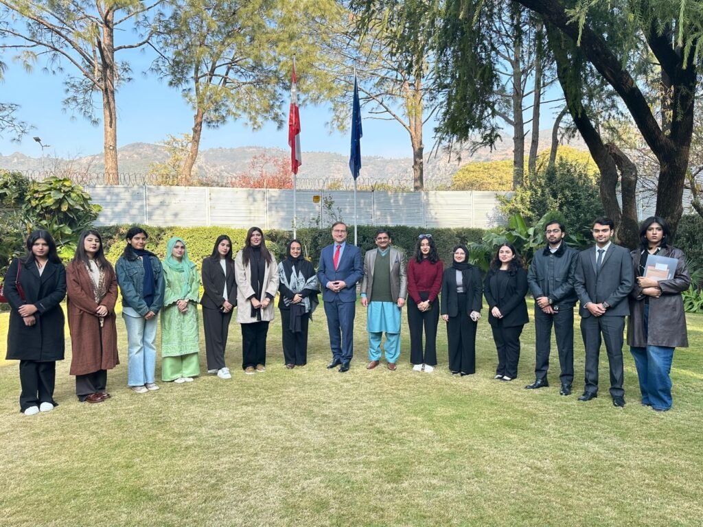 Austrian Ambassador Welcomes IYDS Participants in Inaugural Visit