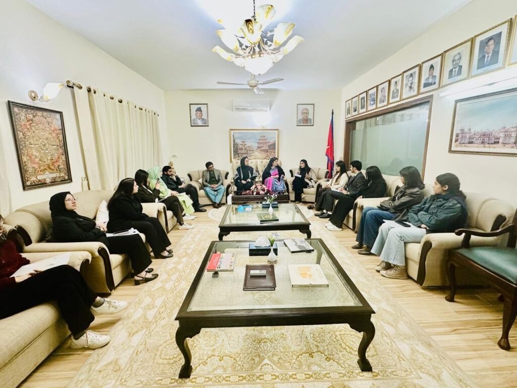 IYDS Cohort Interacts With the Ambassador of Nepal as Day 1 Wraps Up