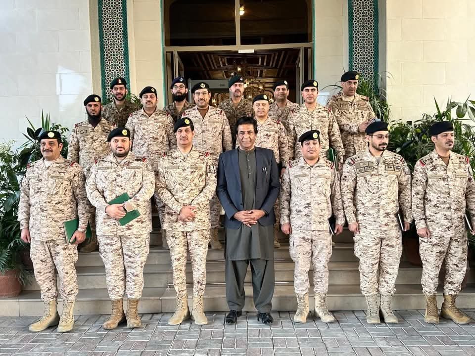 Saudi Defense Delegation Visits Pakistan's Ministry of Foreign Affairs