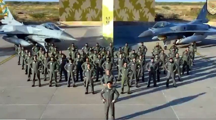 Pakistan Air Force Contingent Arrives in KSA for Aerial Combat Exercise