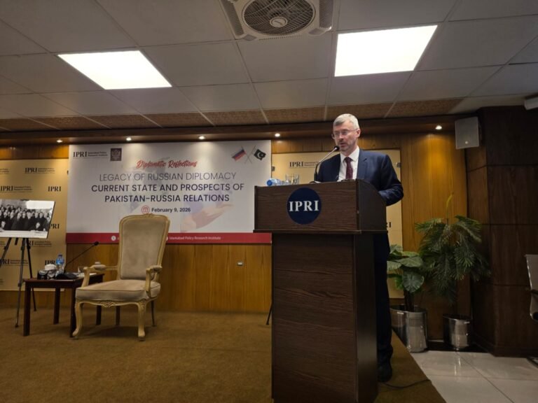 Ambassador Khorev Outlines Russia’s Diplomatic Legacy & Cooperation with Pakistan