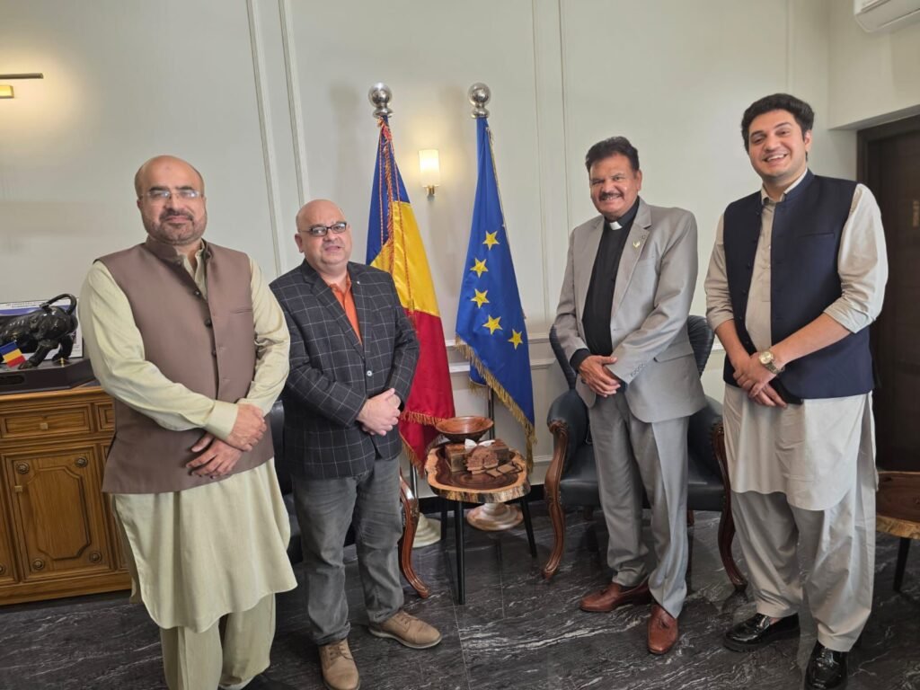 Pakistan–Romania Business Council Meets Christian Pastor Amjad Farooq