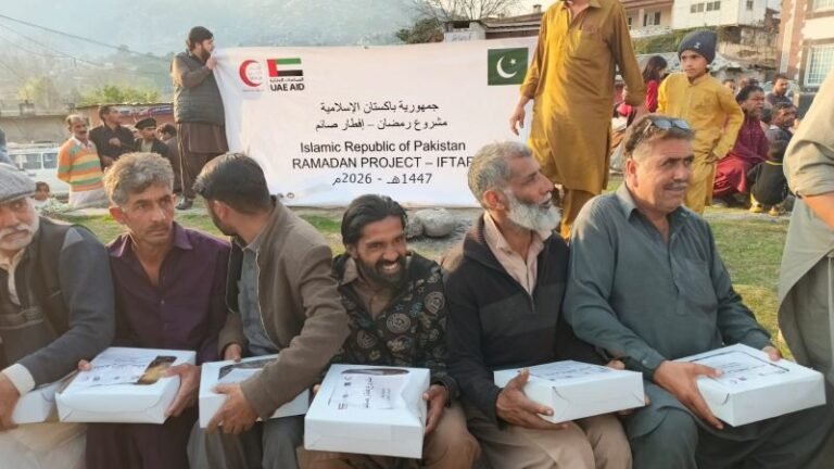 UAE Embassy Distributes Iftar Meals and Dates to Families in Muzaffarabad