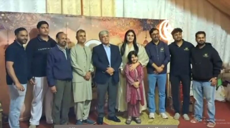 Pakistani Envoy Visits Community Iftar Tent Organized by Vista Maritime in Dubai