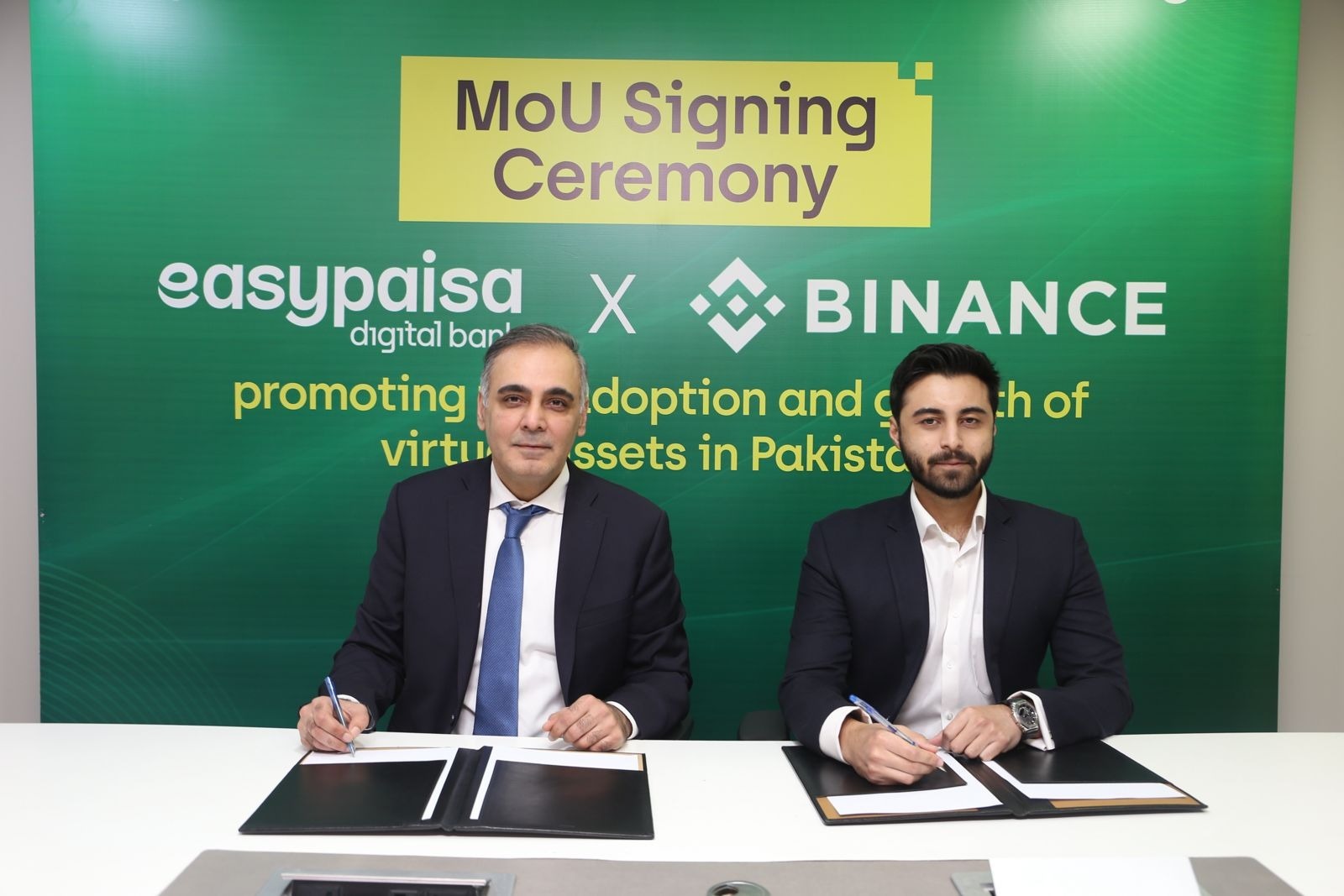 Easypaisa, Binance Sign MoU to Explore Digital Finance in Pakistan