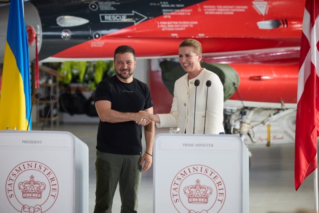 Denmark provides F-16 jets to Ukraine