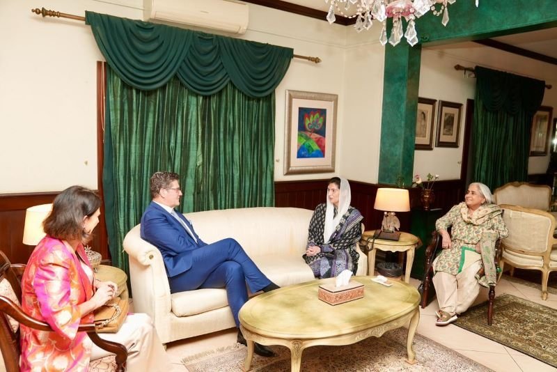 First Lady, Aseefa Bhutto Zardari, cooperation, Germany, Pakistan