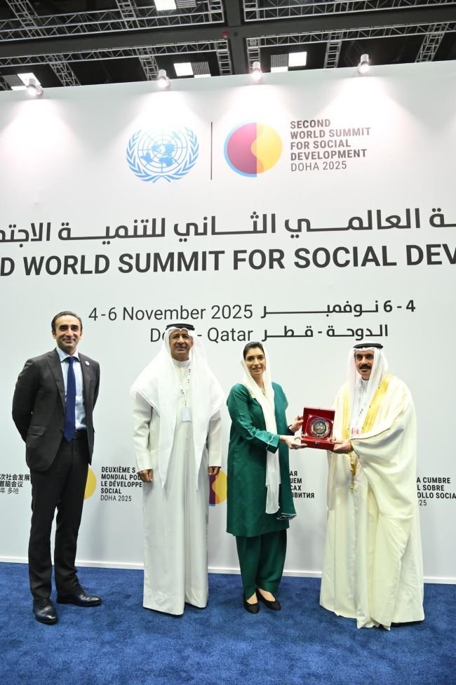 First Lady, Aseefa Bhutto, Qatar, civil society, Pakistan