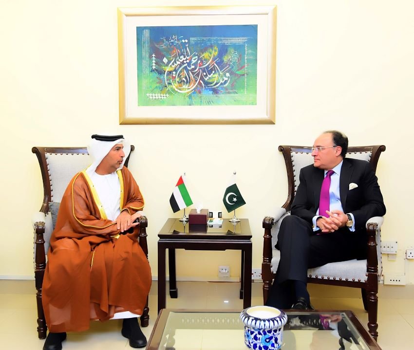 au Pakistan, UAE, Economic, ties, Muhammad Aurangzeb