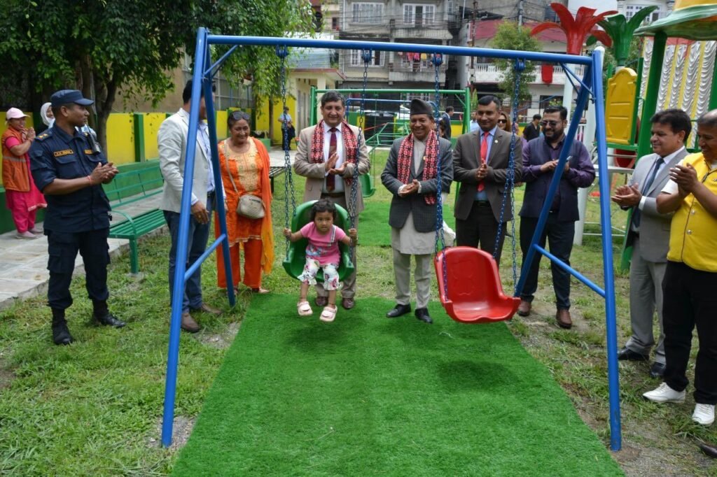Pakistan Gifts Children's Park to Nepal