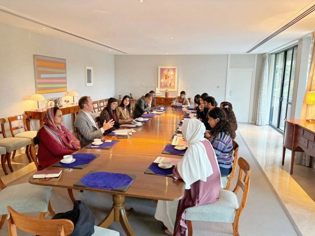 International Young Diplomats School Concludes with Visit to British High Commission