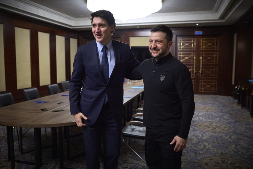 Canadian PM visited Ukraine to expand defence and financial cooperation