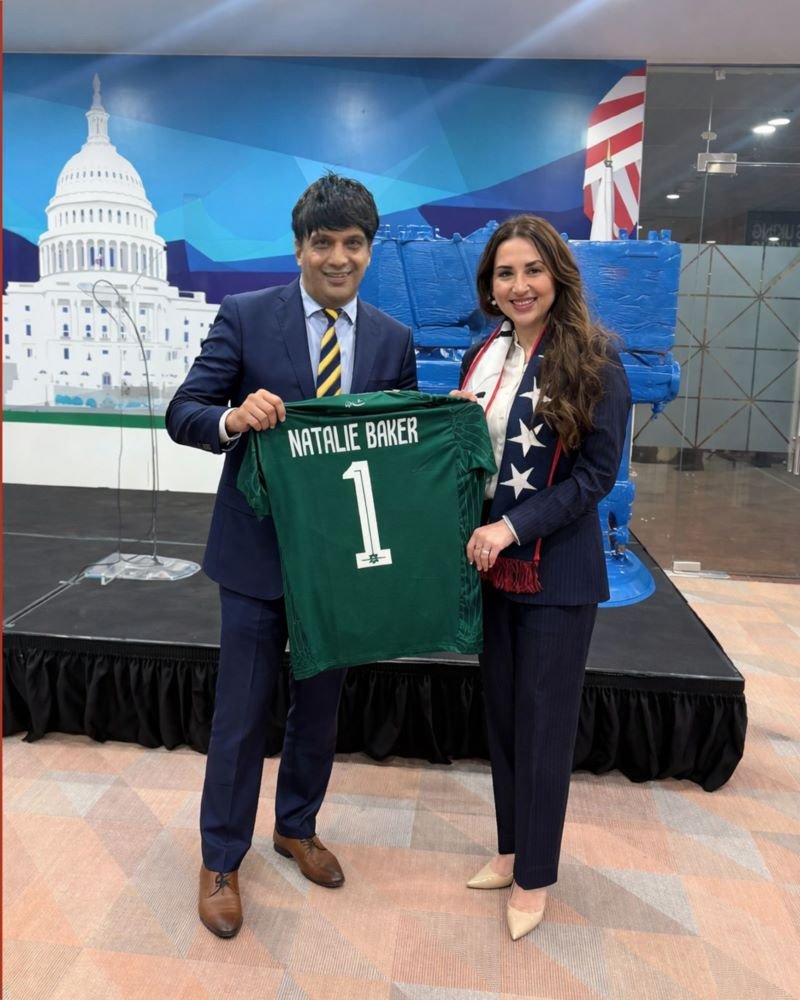 Natalie A. Baker, Pakistan, football, cooperation, embassy