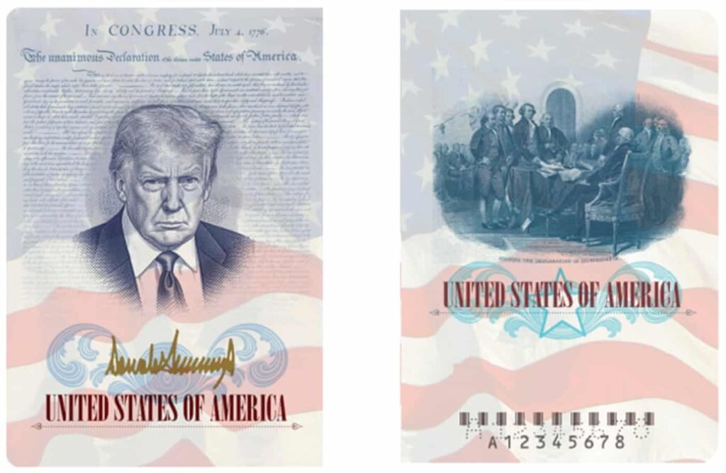 Donald Trump to Feature on Special 250th Anniversary Passports
