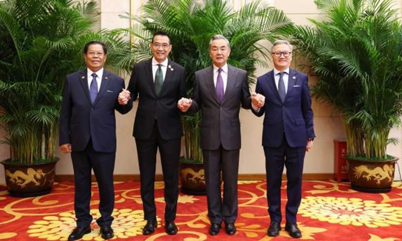China, Laos, Myanmar, Thailand, Wang Yi
