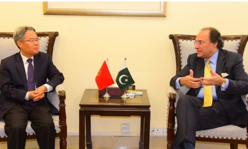 Chinese Ambassador meets Pakistan's Finance Minister