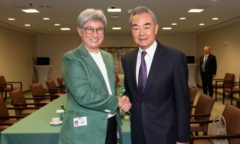 China, Australia, ties, relations, Wang Yi