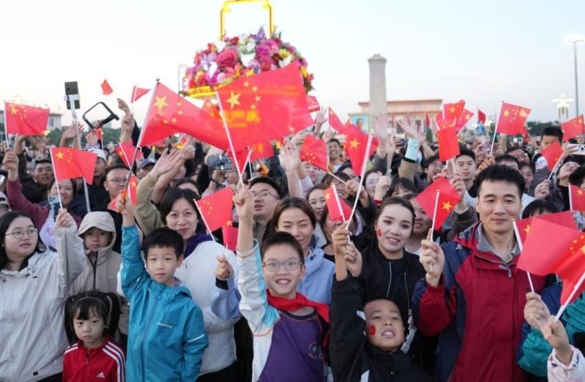 China, National Day, Tian’anmen Square, Hong Kong, China Space Station