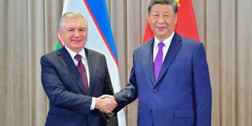 Uzbekistan, President, Shavkat Mirziyoyev, Xi Jinping, China, Central Asia