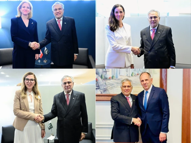 Pakistan’s Foreign Minister Ishaq Dar Meets European Counterparts in New York to Boost Bilateral Ties
