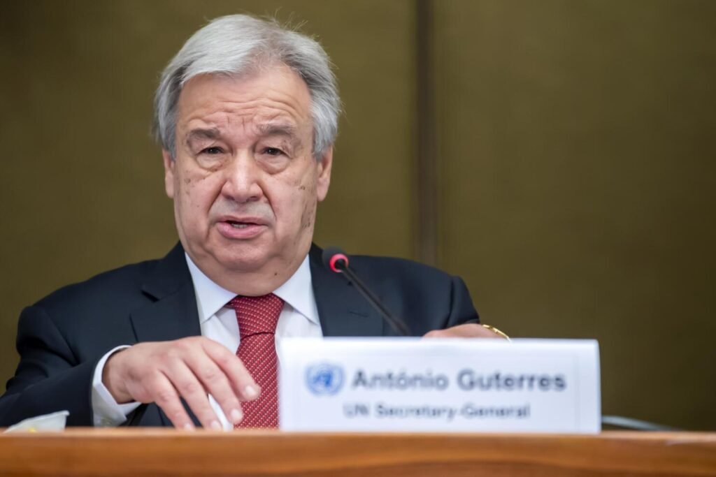 UN Chief urges urgent action on global temperature rise