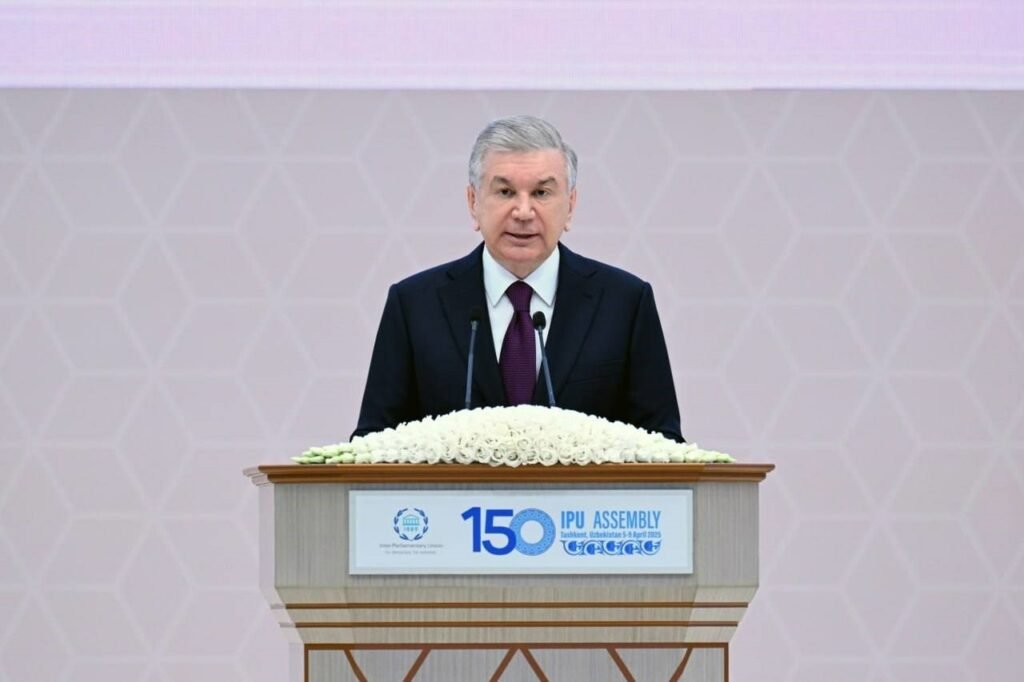 Uzbek President Addresses Climate and Security Challenges at 150th IPU