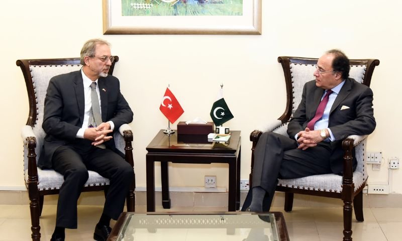 envoy, ambassador, Muhammad Aurangzeb, Finance minister, ties