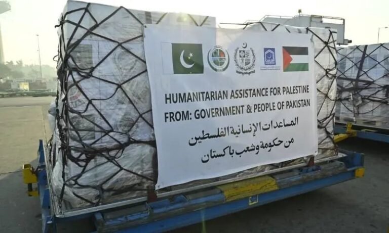 Pakistan, Aid, Gaza, NDMA, Al-Khidmat Foundation