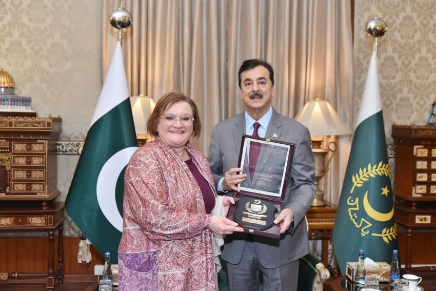 Gilani, Italian Ambassador Discuss Trade, Education and Migration