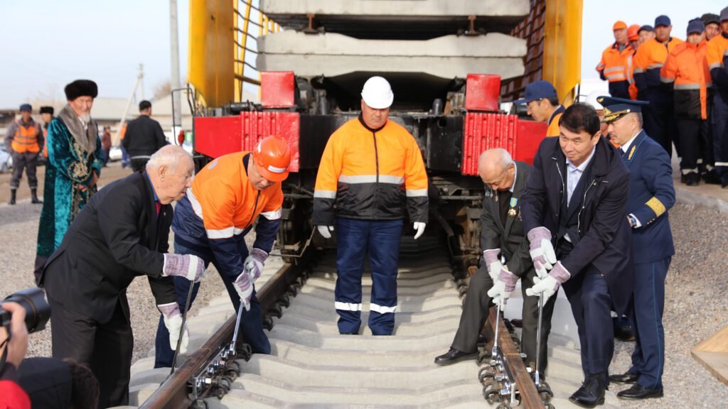 Significant Railway Line Project Connect Kazakhstan and Uzbekistan