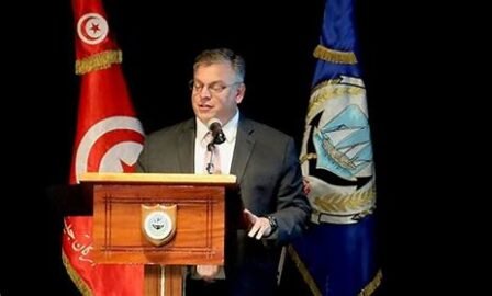 Donald Blome made his address as ambassador of United States to Tunis