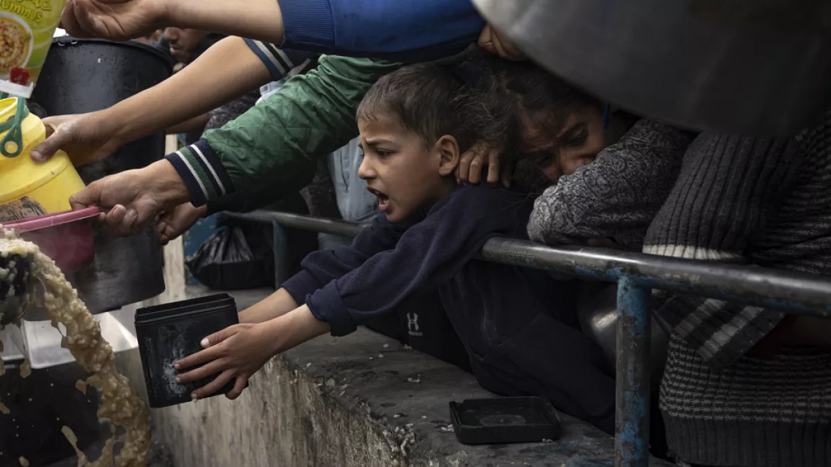 International Day of Innocent Children Victims of Aggression 2024 1 Children in Gaza are facing difficulties in obtaining food