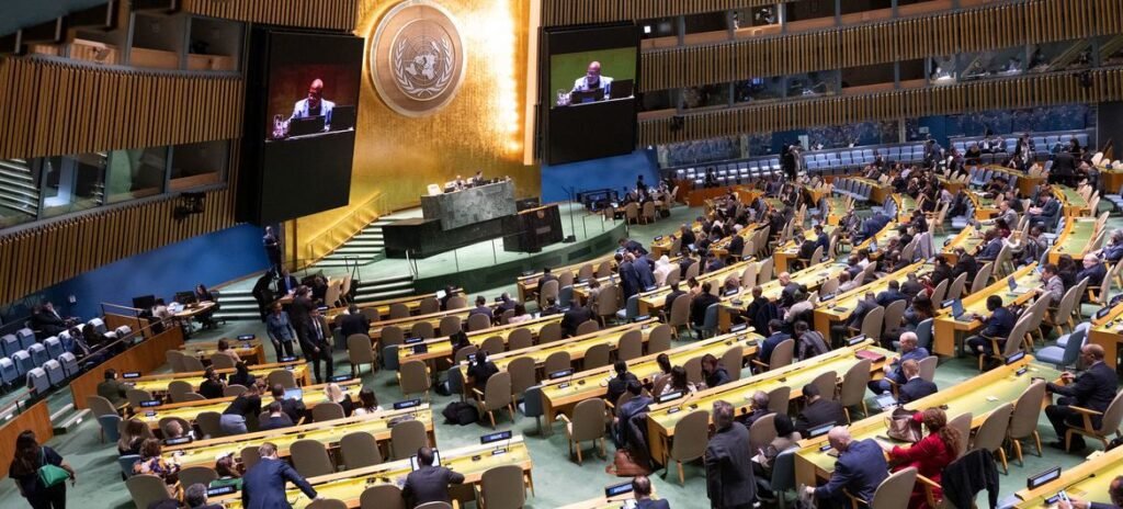 International response to Gaza crisis at UN General Assembly day two
