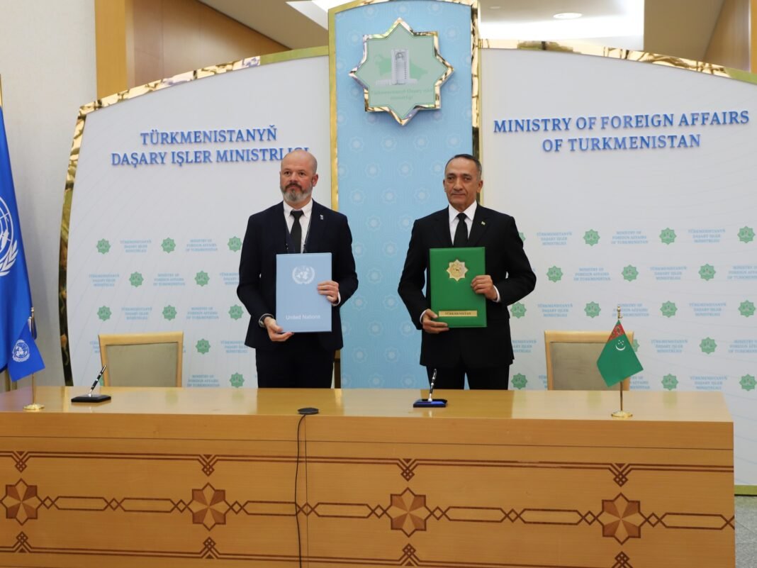 The long-term project, with a budget of 34 million dollars, is fully funded by the government of Turkmenistan.