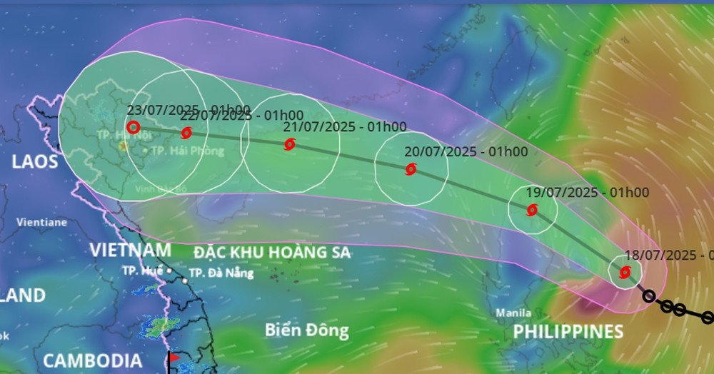 Vietnam on High Alert as Typhoon Wipha Circles