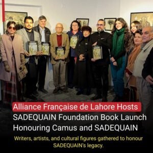 Sadequain, Art, Existentialism, Lahore, book launch