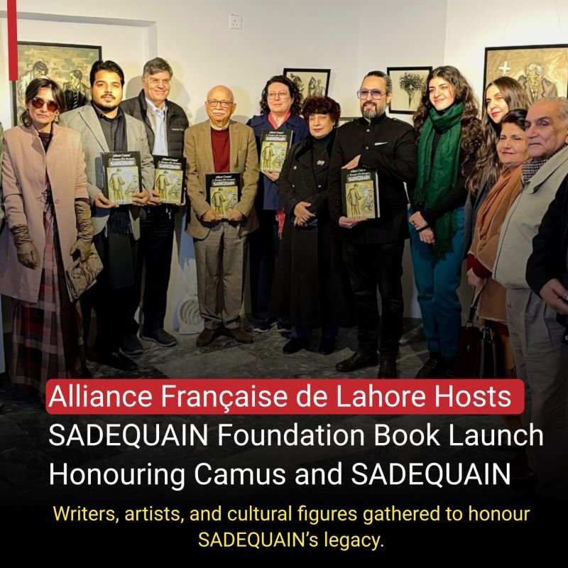 Sadequain, Art, Existentialism, Lahore, book launch