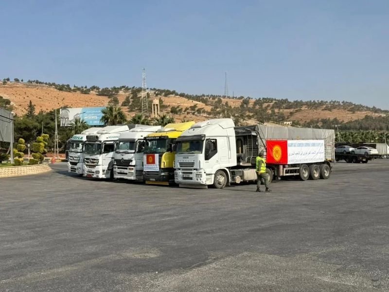 Kyrgyzstan, Syria, Sadyr Zhaparov, Turkish, aid