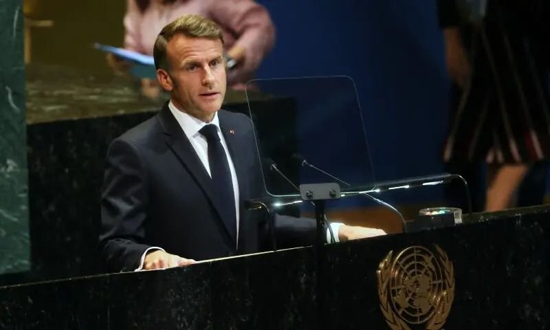 France, Palestine, Ishaq Dar, Mahmoud Abbas, Emmanuel Macron