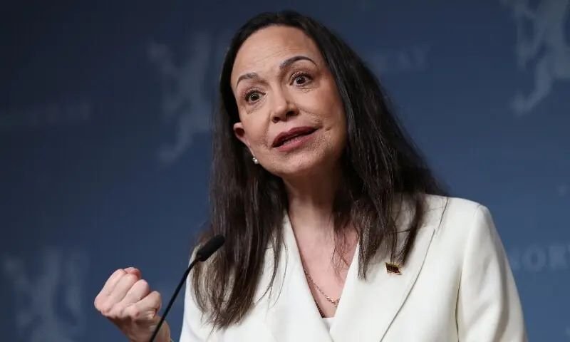 Venezuelan, Opposition Leader, Maria Corina Machado, Donald Trump, Nobel Peace Prize, Nicolas Maduro