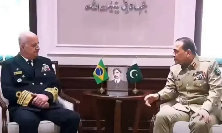 Pakistan, Brazil Pledge to Deepen Defence and Security Cooperation