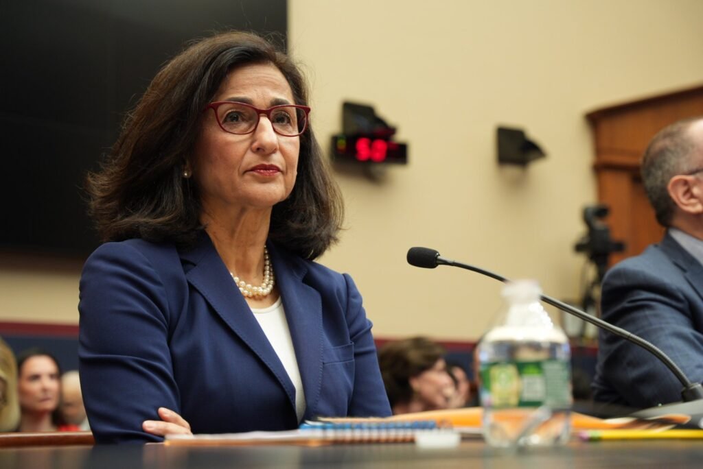 President Of Columbia University Steps Down Over Turmoil In Gaza