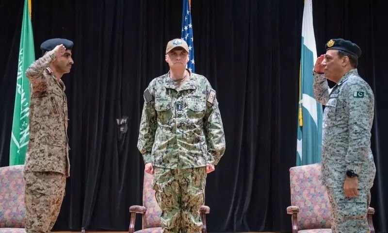 Pakistan Navy, Combined Task Force-150, Bahrain, maritime security, communication