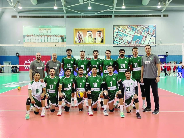 Pakistani Team Posing After Winning