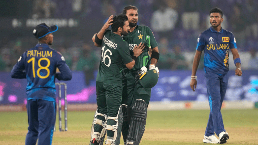 Pakistan beats Sri Lanka in the 8th Match of Cricket World Cup 2023