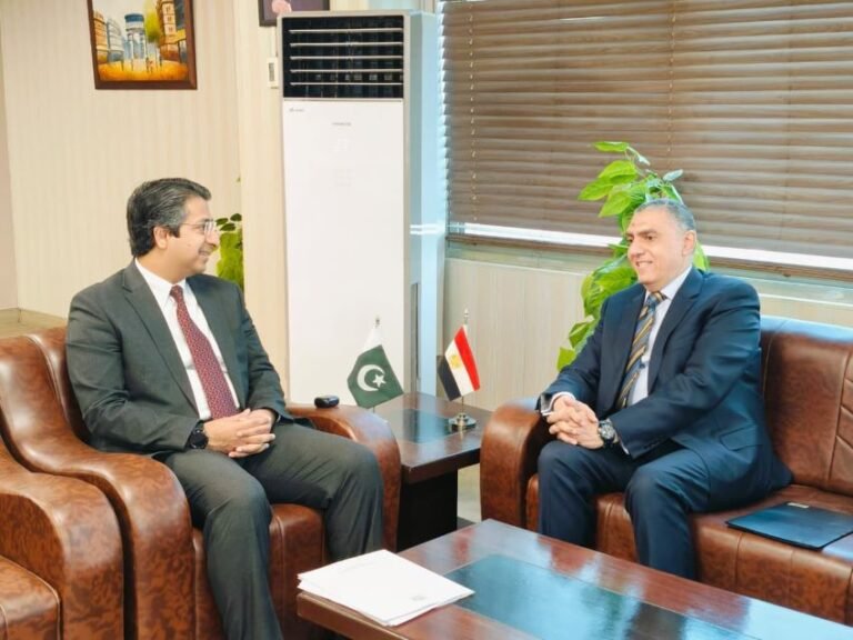 Pakistan, Egypt, commerce, ambassador, Cooperation